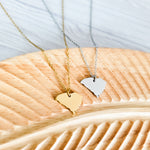 South Carolina Pendant Necklace (Silver or Gold), 1 Total, Metal Blank 213 - 