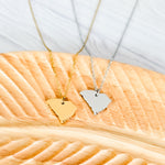 South Carolina Pendant Necklace (Silver or Gold), 1 Total, Metal Blank 213 - 