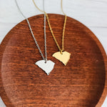 South Carolina Pendant Necklace (Silver or Gold), 1 Total, Metal Blank 213 - 