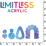 Space Vibes Pattern Acrylic Sheet - CMB Pattern Acrylic