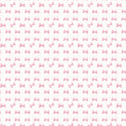 Starry Pink Bows Pattern Acrylic Sheets - CMB Pattern Acrylic