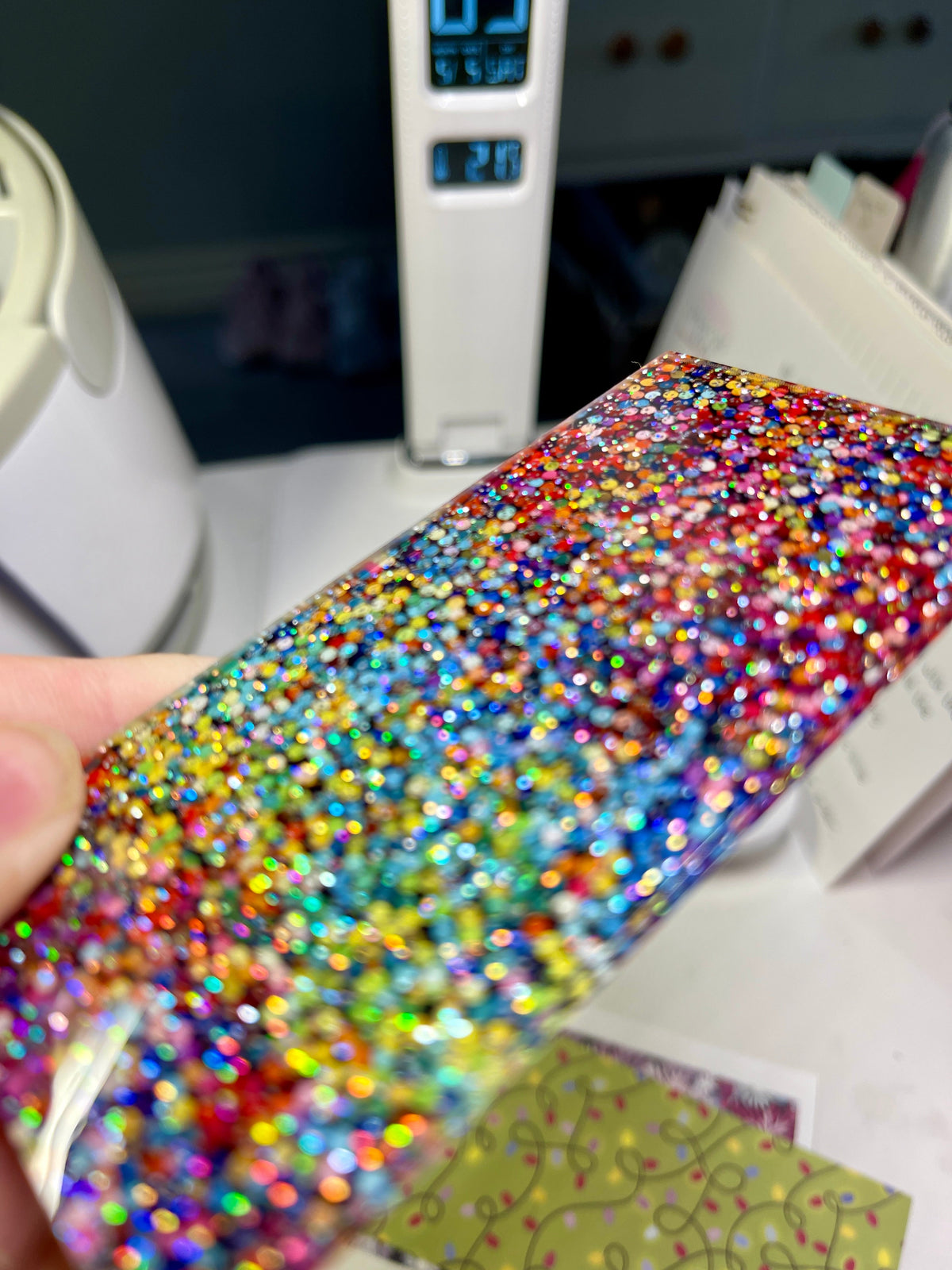 Sublimation Glitter Clear Acrylic | Glitter Acrylic Sheet | CMB Acrylic