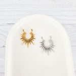 Sunrise Stainless Steel Pendant (Silver or Gold), 10 Pieces, Charm 2 - 