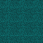 Teal Itty Bitty Black Leopard Pattern Acrylic Sheet - CMB Pattern Acrylic