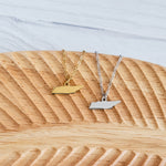Tennessee Pendant Necklace (Silver or Gold), 1 Total, Metal Blank 163 - 