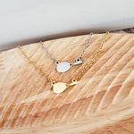 Tennis Racket Necklace (Silver or Gold), 1 Total, Metal Blank 113 - 