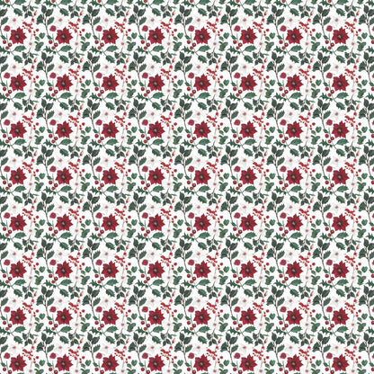 Traditional Christmas Floral Pattern Acrylic Sheets - CMB Pattern Acrylic