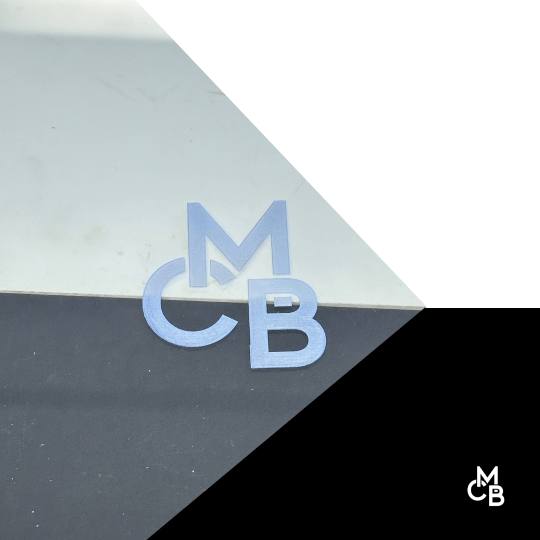 Transparent Edge Glow Blue Cast Acrylic | Transparent Acrylic Sheet | CMB Acrylic
