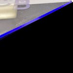 Transparent Edge Glow Purple Cast Acrylic | Transparent Acrylic Sheet | CMB Acrylic