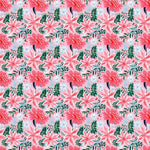Tropical Pastel Christmas Floral 1 Pattern Acrylic Sheets - CMB Pattern Acrylic
