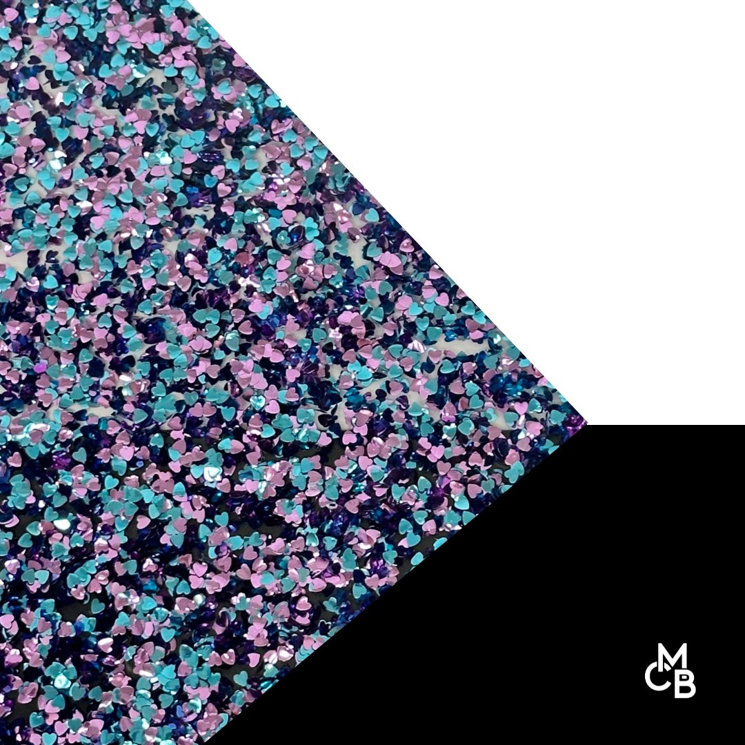 Tunnel of Love GlitterBlend Cast Acrylic | Glitter Acrylic Sheet | CMB Acrylic