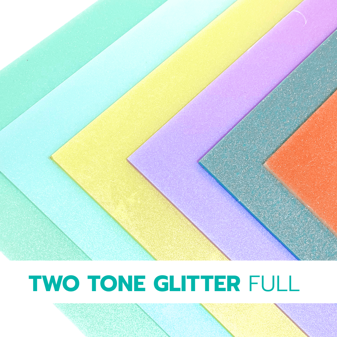 Two Tone Glitter Cast Acrylic Sheets | 1/8" | 48" X 96" - Acrylic Sheets