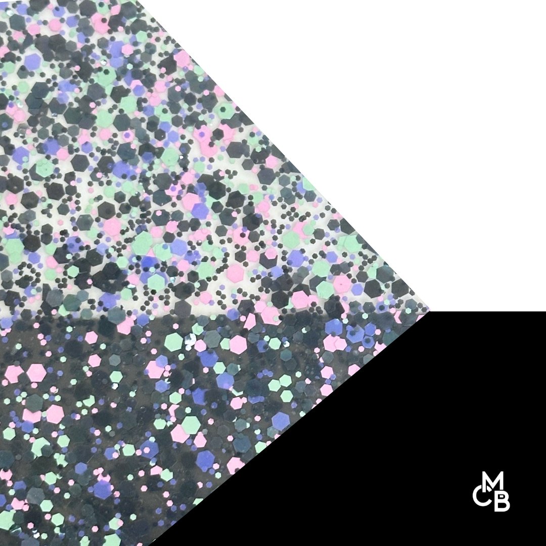 Unicorn Farts Glitter Dots Cast Acrylic | Glitter Acrylic Sheet | CMB Acrylic