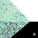 Unicorn Kisses Glitter Dots Cast Acrylic | Glitter Acrylic Sheet | CMB Acrylic