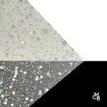 Unicorn Wishes Hexy Glitter Dots Cast Acrylic | Glitter Acrylic Sheet | CMB Acrylic