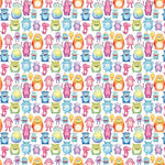 Watercolor Monsters Pattern Acrylic Sheets - CMB Pattern Acrylic