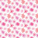 Watercolor Pink Snowflakes Pattern Acrylic Sheets - CMB Pattern Acrylic