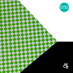 White Checkered Leatherette Sheets | Premium Quality laser safe leatherette