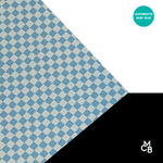 White Checkered Leatherette Sheets | Premium Quality laser safe leatherette