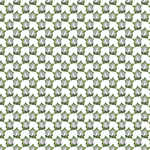White Floral Bouquets Pattern Acrylic Sheets - CMB Pattern Acrylic