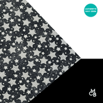 White Itty Bitty July 4th Stars Leatherette Sheets | Premium Quality laser safe leatherette