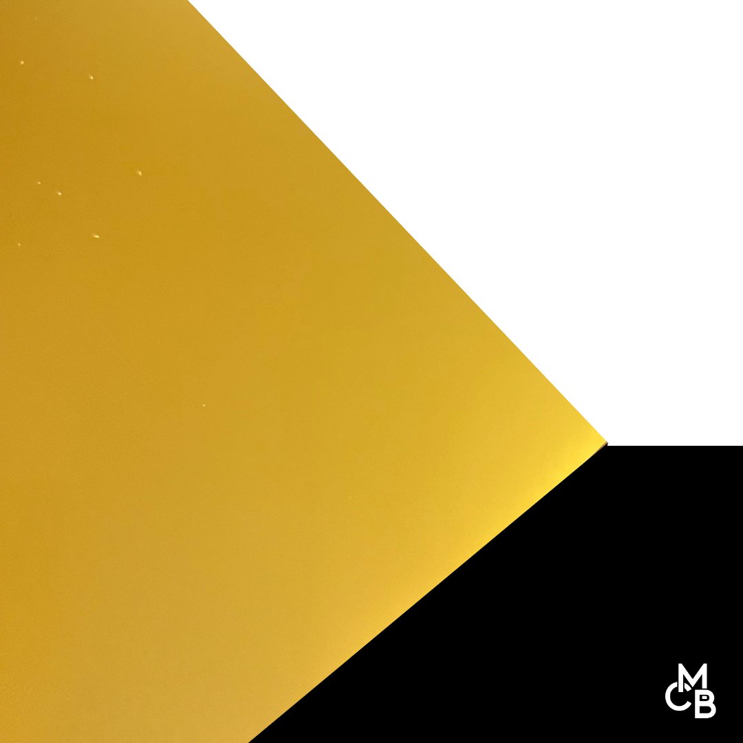Yellow Metallic Cast Acrylic | Metallic Acrylic Sheet | CMB Acrylic