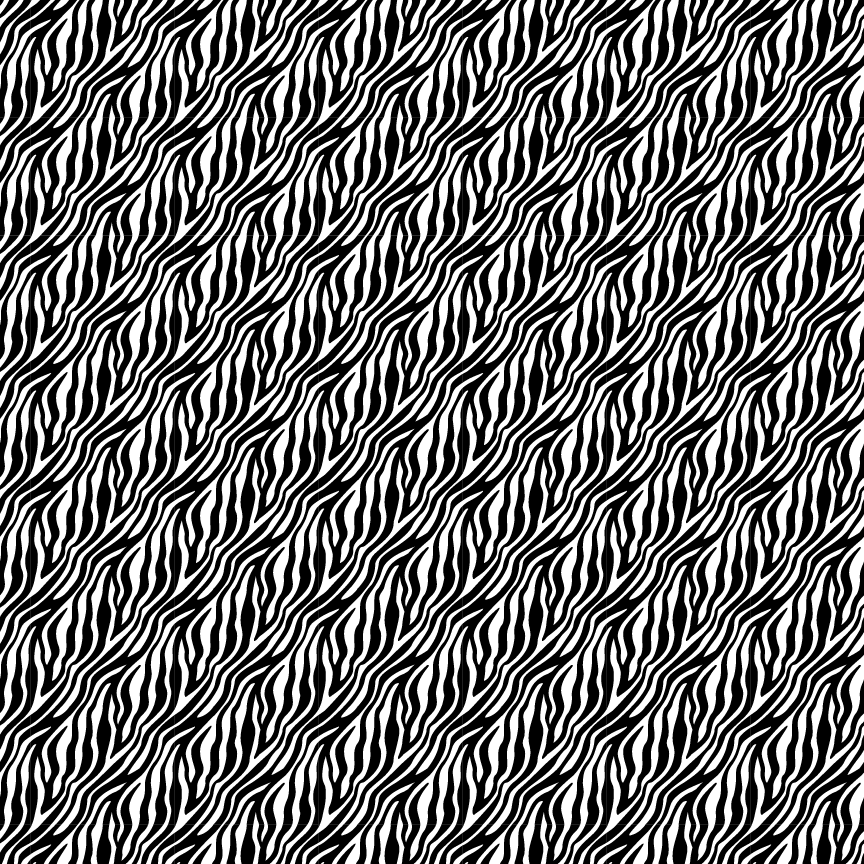 Zebra Pattern Acrylic Sheet - CMB Pattern Acrylic