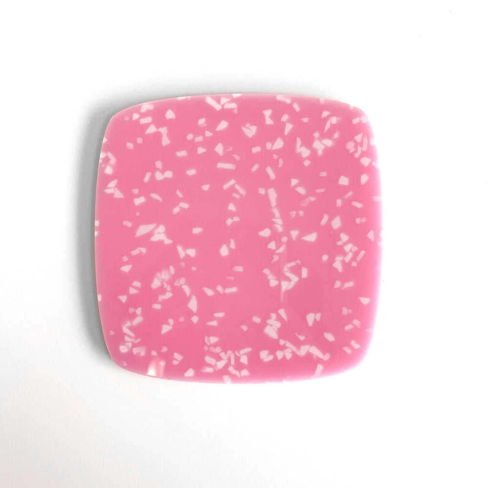1/8" Baby Pink Terrazzo Stone Cast Acrylic Sheets - Acrylic Sheets