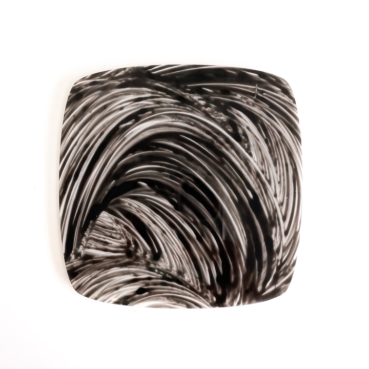 1/8" Black Brushstrokes Cast Acrylic Sheets - Acrylic Sheets