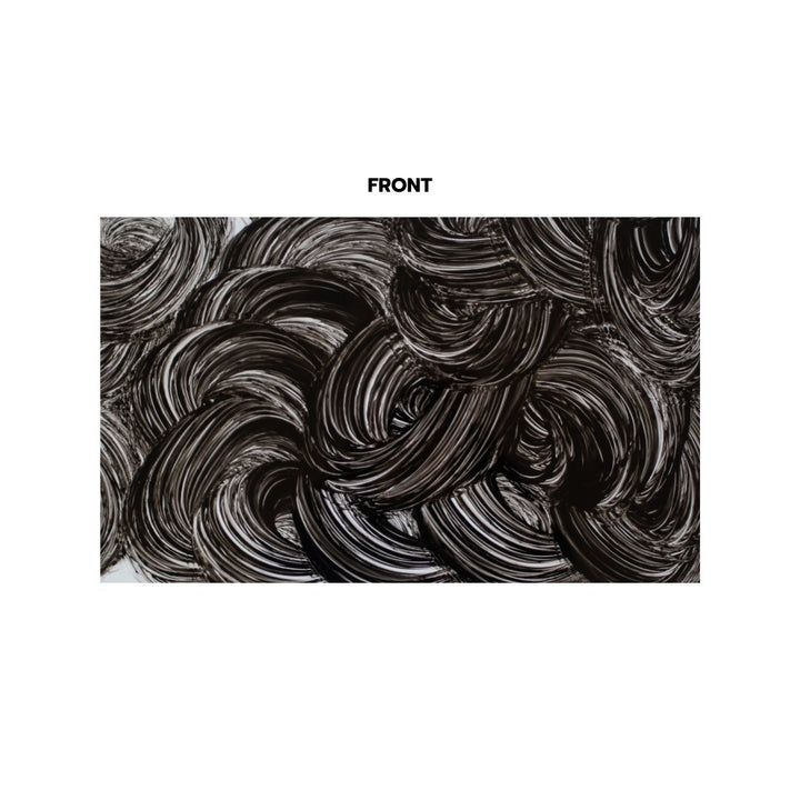 1/8" Black Brushstrokes Cast Acrylic Sheets - Acrylic Sheets
