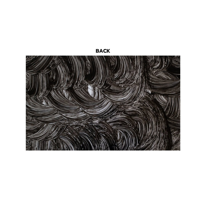 1/8" Black Brushstrokes Cast Acrylic Sheets - Acrylic Sheets
