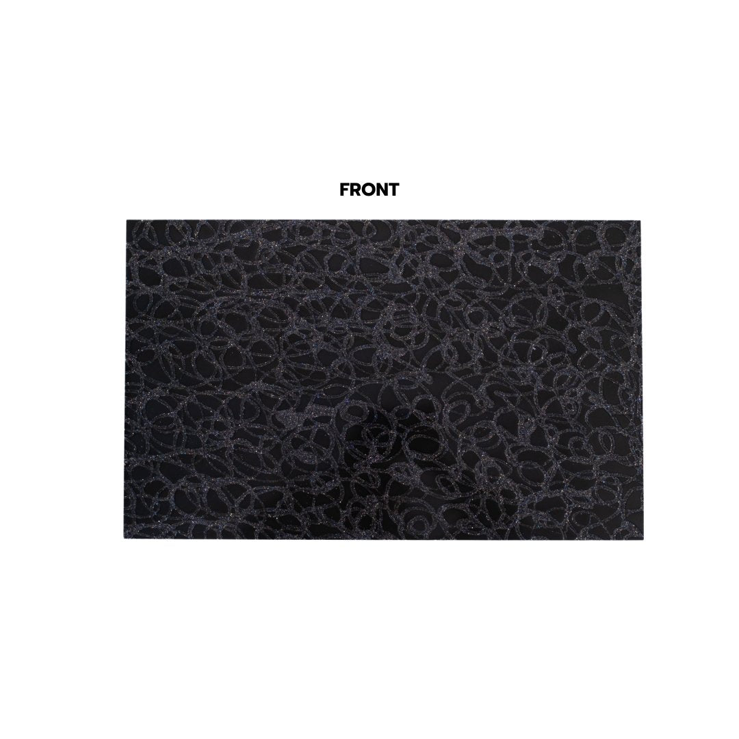 1/8" Black Crackle Cast Acrylic Sheets - Acrylic Sheets