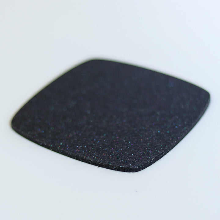 Black Holographic Glitter Acrylic Sheet - CMB Glitter Acrylic - Local Plastics Supplier & Wholesale Acrylic Sheet Distributor