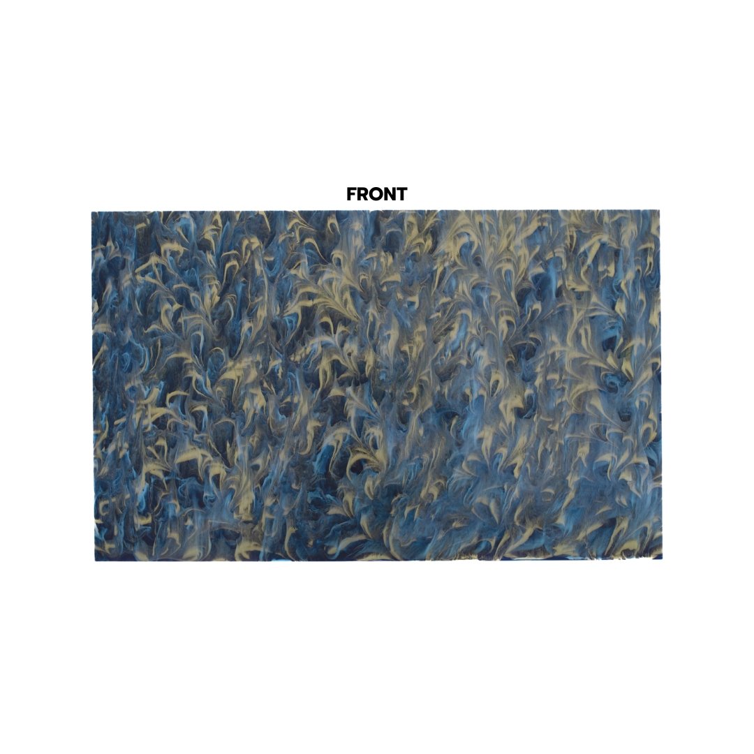 1/8" Blue Flame Cast Acrylic Sheets - Acrylic Sheets