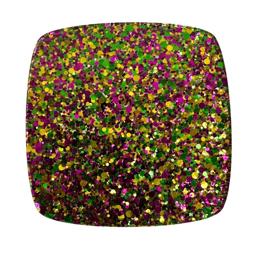 1/8" Bon Temps Glitter Dots Cast Acrylic Sheets - Acrylic Sheets
