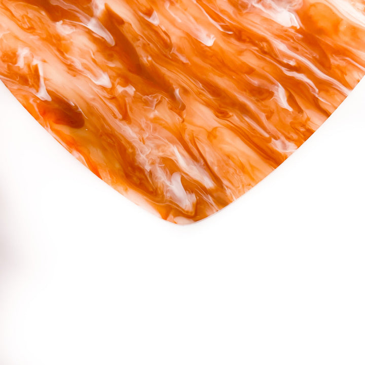 1/8" Butterscotch Creme Swirl Cast Acrylic Sheets - Acrylic Sheets