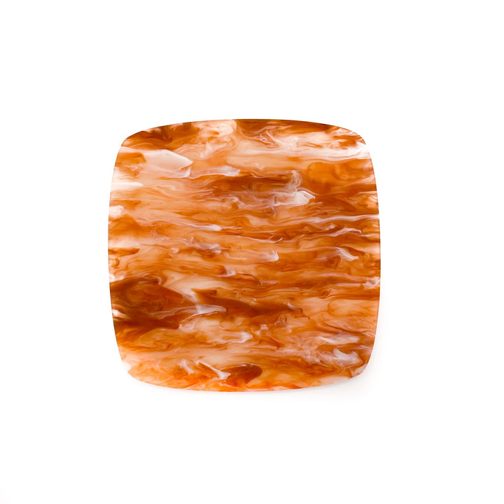1/8" Butterscotch Creme Swirl Cast Acrylic Sheets - Acrylic Sheets