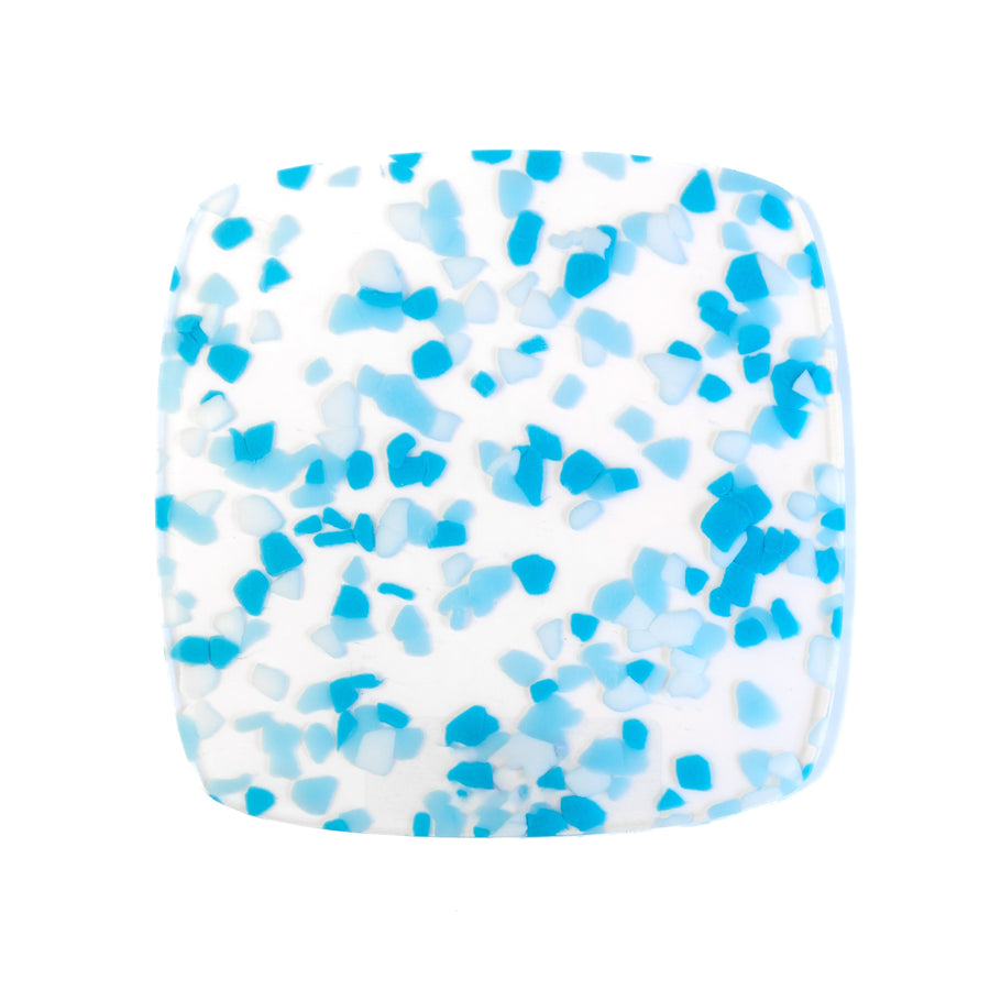 1/8" Carolina Blue Terrazzo Confetti Cast Acrylic Sheets - Acrylic Sheets