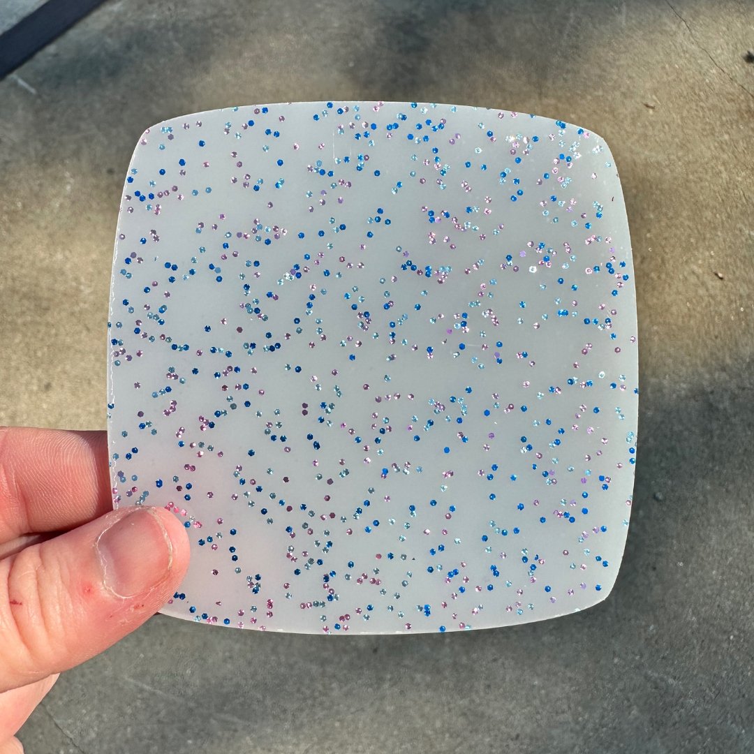 1/8" Celestial Glitz Glitter Cast Acrylic Sheets Custom Made Better