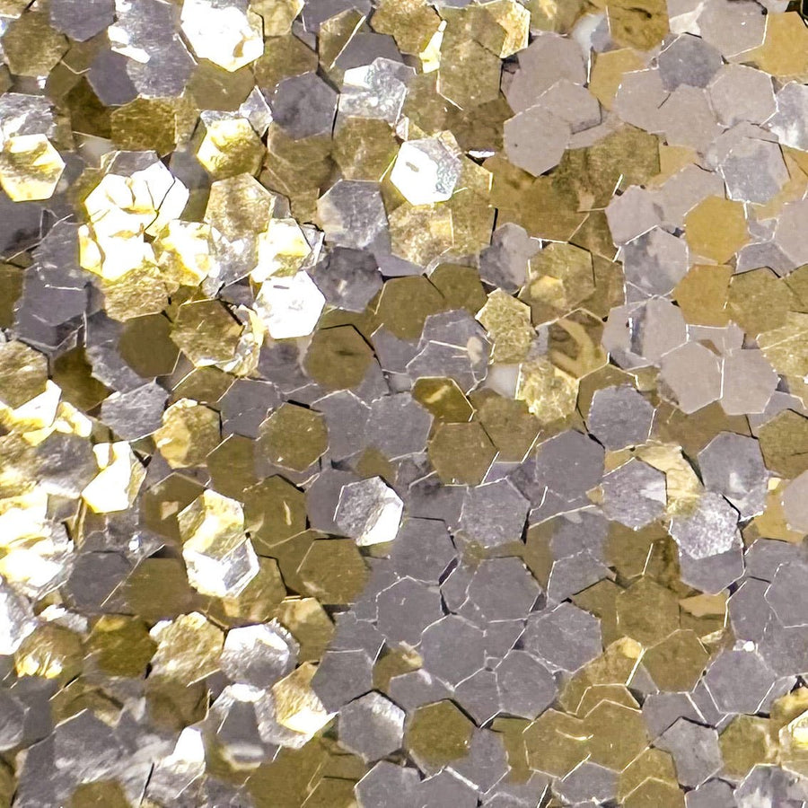 1/8" Champagne Dots Confetti Cast Acrylic Sheets - Acrylic Sheets