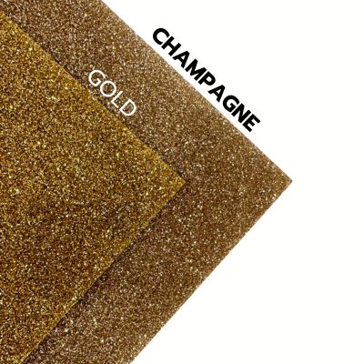 1/8 Champagne Glitter Cast Acrylic Sheets – Custom Made Better