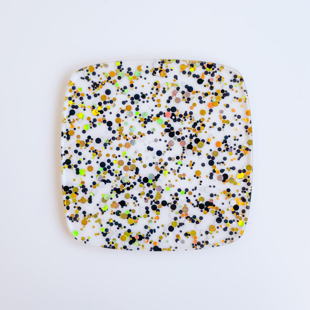 1/8" Classy Dots Confetti Cast Acrylic Sheets - Acrylic Sheets