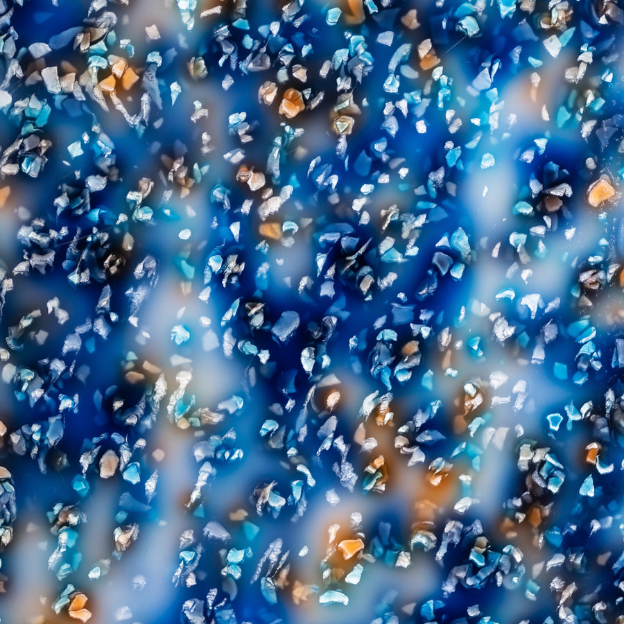 1/8" Cookie Monster Tie Dye Terrazzo Cast Acrylic Sheets - Acrylic Sheets