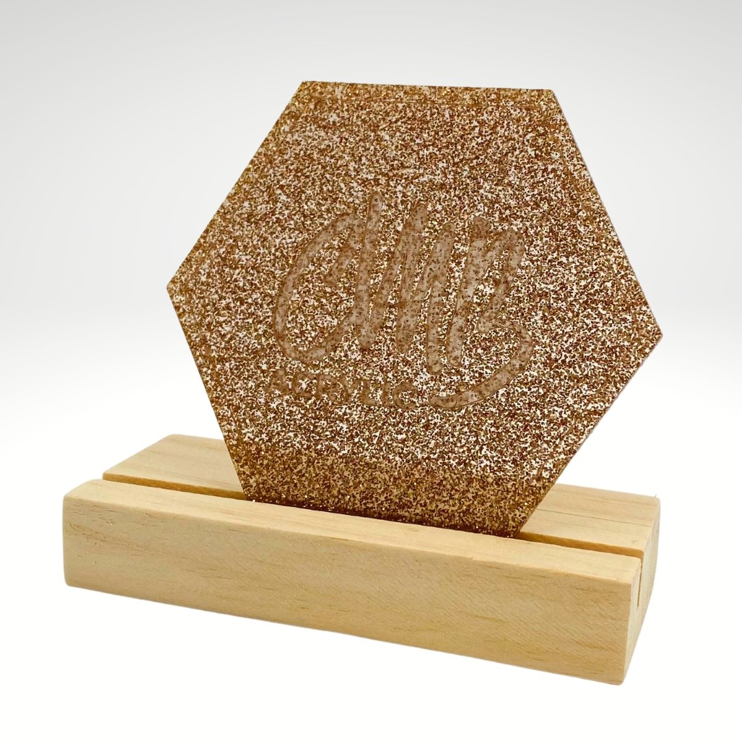 1/8" Copper Glitter Acrylic Sheet - Acrylic Sheets