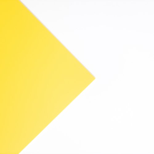 1/8" Daffodil Cast Acrylic Sheets One Side Matte, One Side Glossy (Plastic Masked) - Acrylic Sheets
