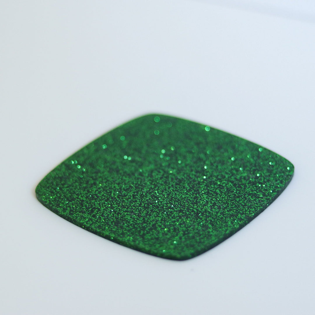 1/8" Emerald Green Glitter Acrylic Sheet - Acrylic Sheets