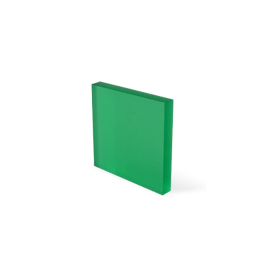 1/8" Frosted Emerald Green Acrylic Sheet - Acrylic Sheets
