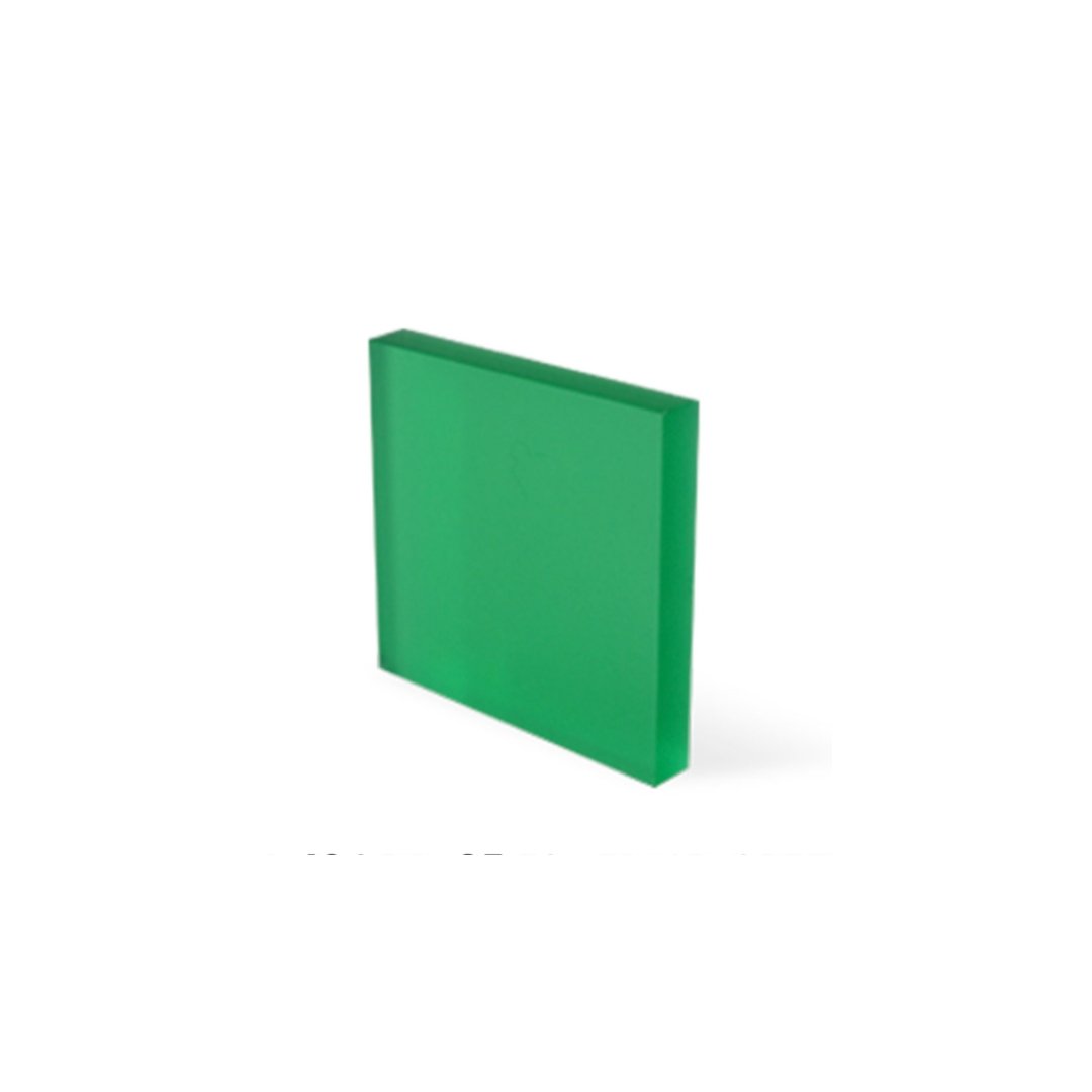Frosted Emerald Green Acrylic Sheet - Frosted Matte Acrylic Sheets