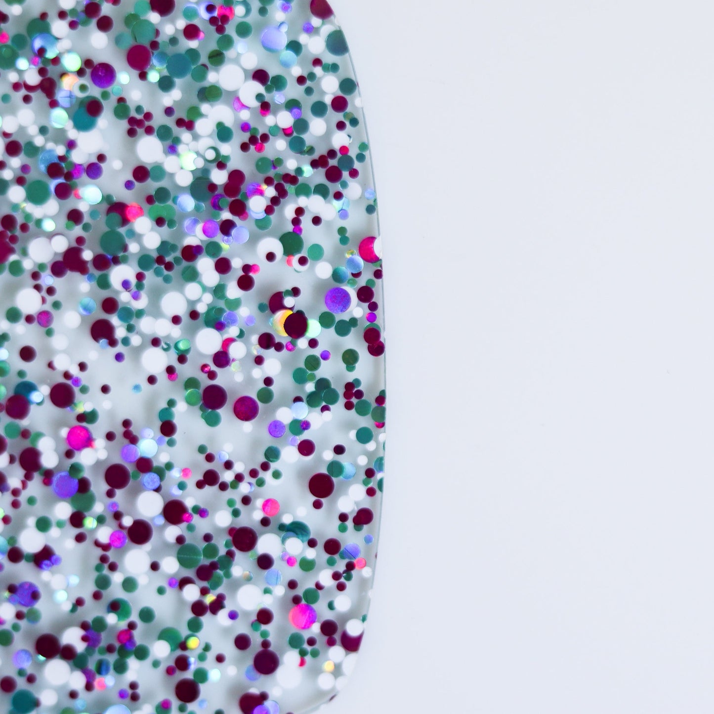 Frozen Dots Confetti Acrylic Sheet - Glitter Acrylic Sheets - Wholesale Acrylic Sheets