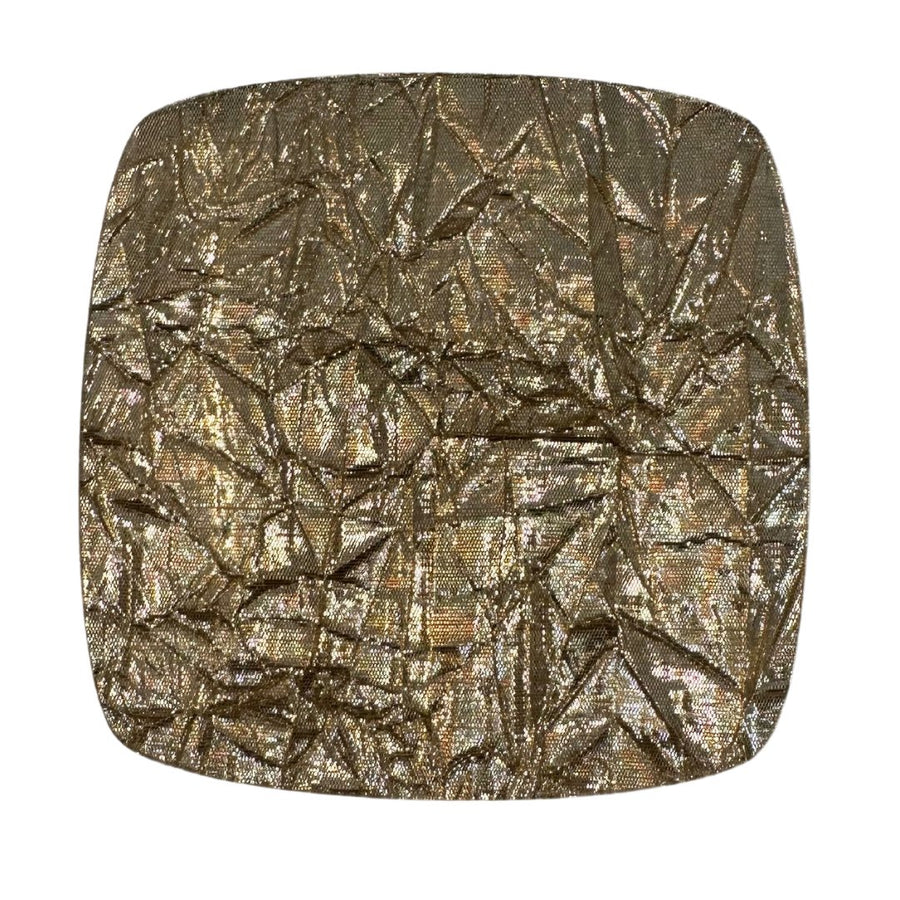 1/8" Gold Crushed Taffeta Threads Cast Acrylic Sheets - Acrylic Sheets